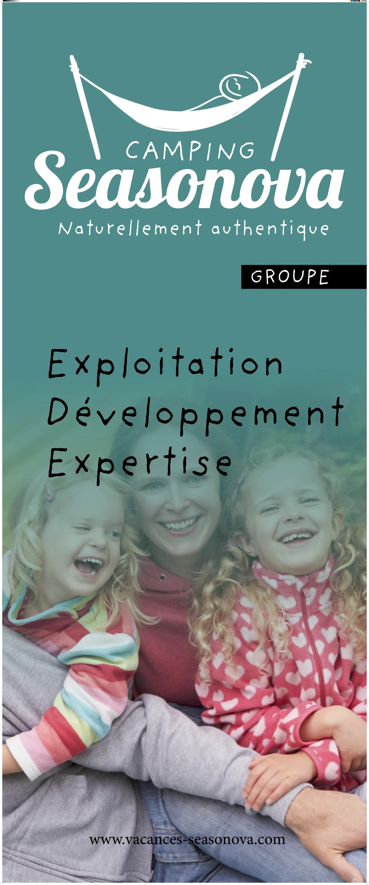 Roll-up créé pour Groupe Seasonova - Support de communication print par Olivier Leval