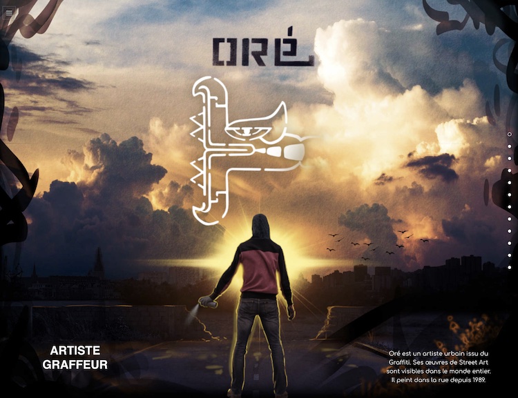 Aperçu du projet Artore – Urban Artist