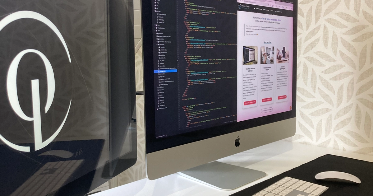 Développement technique site web sur mesure à Caen - Intégration code par développeur freelance Normandie