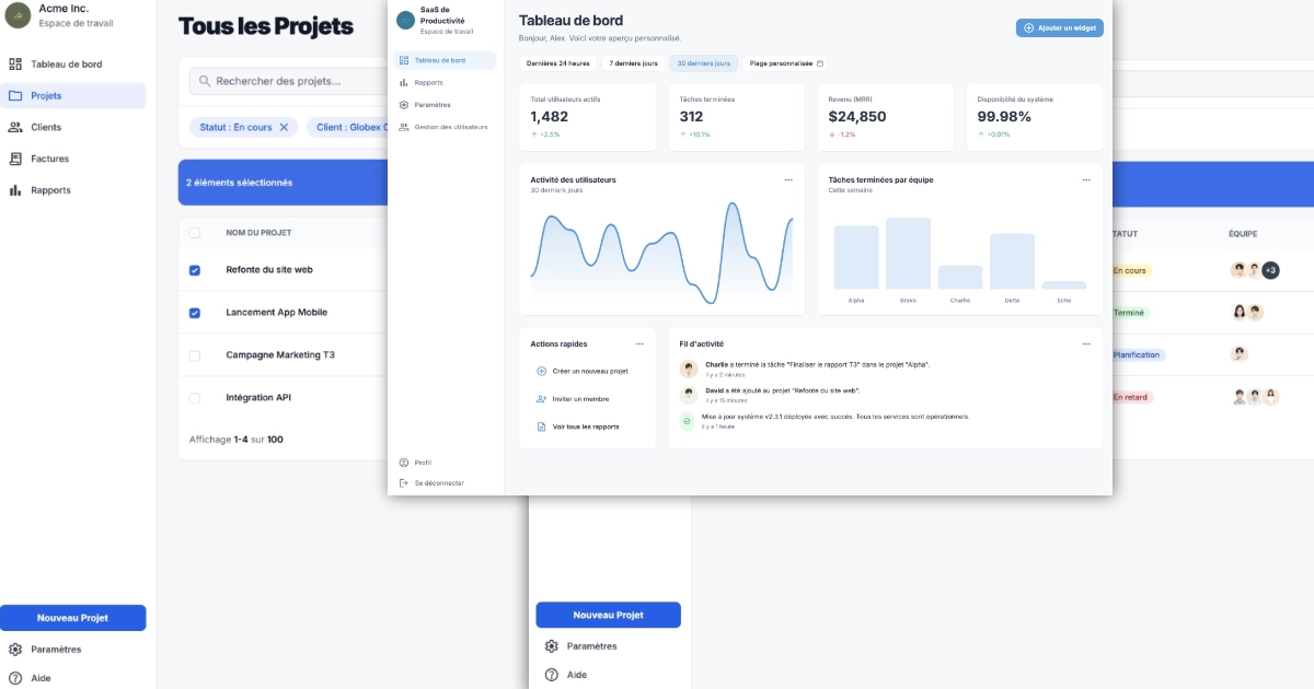 Développement application web sur mesure à Caen - Solutions métier personnalisées
