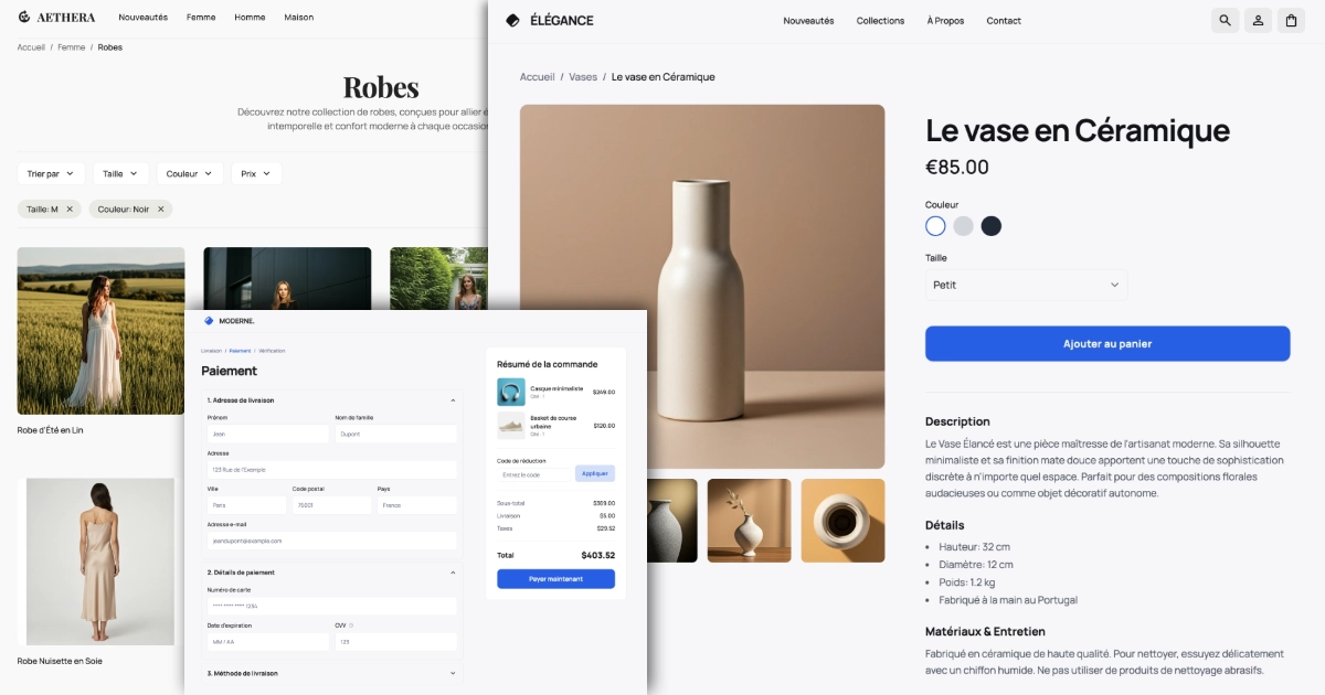 Boutique en ligne e-commerce à Caen - WooCommerce et solutions sur mesure