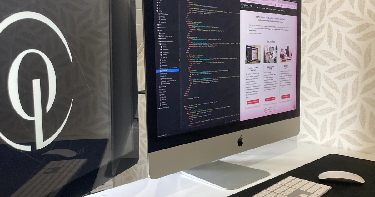 Développement d'application Laravel sur mesure à Caen - Environnement de travail développeur web